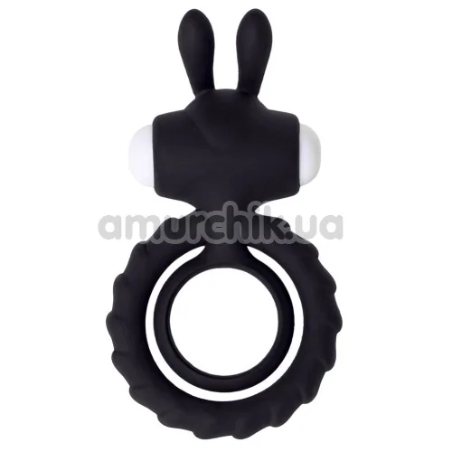 Виброкольцо JOS Good Bunny, чёрное