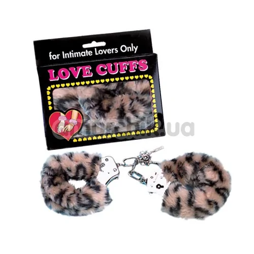 Наручники Love Cuffs леопардовые