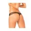 Трусики-стринги Lux Tux Micro & Mesh Bow Thong, черные - Фото №2