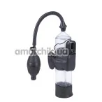 Вакуумная помпа с вибрацией Lust Buster Vacuum Pump, прозрачная - Фото №1