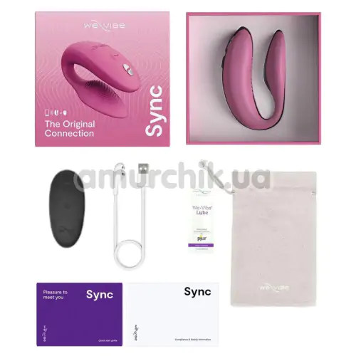Вибратор We-Vibe Sync 2 (ви вайб синк 2 розовый)