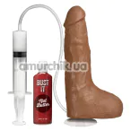 Фаллоимитатор с эякуляцией Doc Johnson The Realistic Cock Squirting 9.5, светло-коричневый - Фото №1