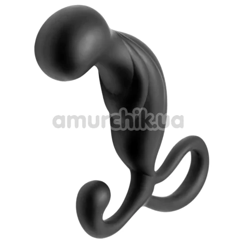 Стимулятор простаты Master Series Prostatic Play Pathfinder Silicone Plug, черный