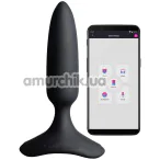 Анальная пробка с вибрацией Lovense Hush 2 XS, черная - Фото №1