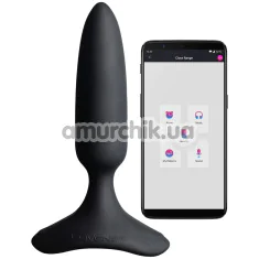Анальная пробка с вибрацией Lovense Hush 2 XS, черная - Фото №1