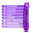 Вібратор B Yours Vibe 6, фіолетовий - Фото №6