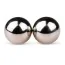 Вагінальні кульки Easy Toys Ben Wa Magnetic Exercise Balls 12 mm, срібні - Фото №1