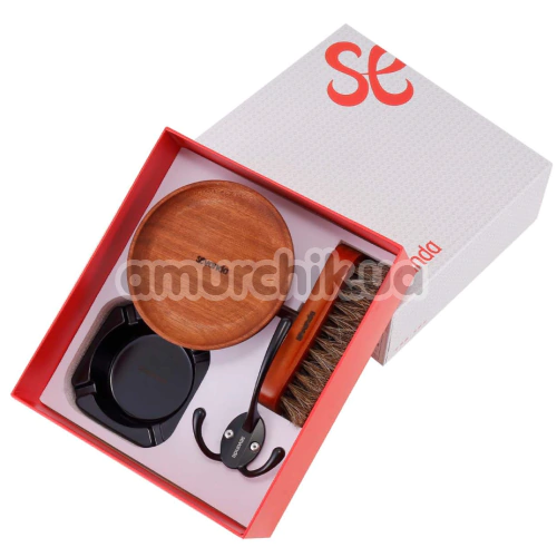 Набір для домінування Lockink Sevanda Objectification Human Furniture Set, коричневий