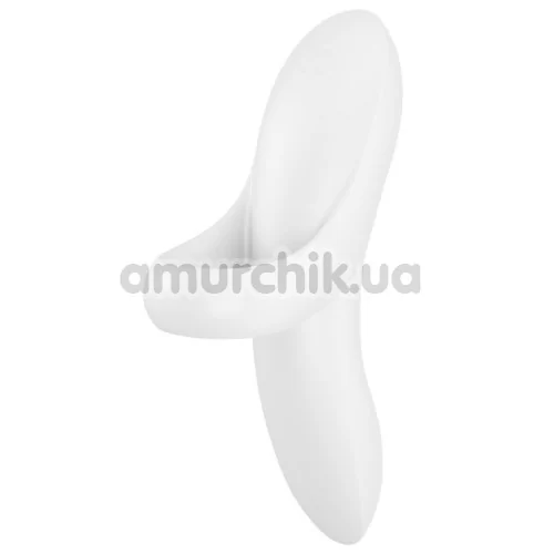 Вібратор на палець Satisfyer Bold Lover, білий