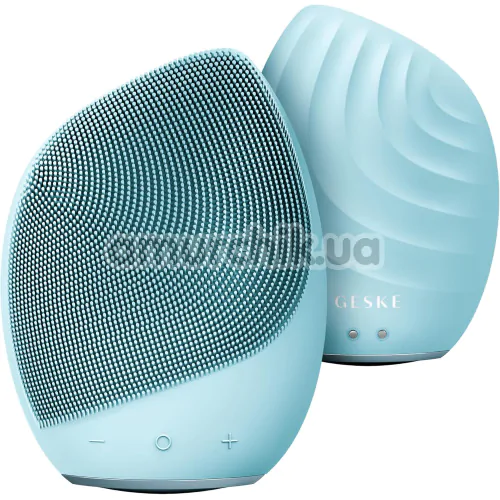 Ультразвуковая щетка для лица Geske Sonic Facial Brush 5 in 1, бирюзовая