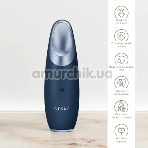 Массажер для глаз Geske Warm & Cool Eye Energizer 6 in 1, синий