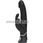 Вибратор Happy Rabbit Realistic Vibrator, черный - Фото №1