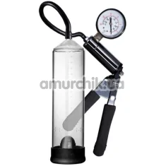 Вакуумная помпа Penis Enlargement Pump Deluxe, черная - Фото №1