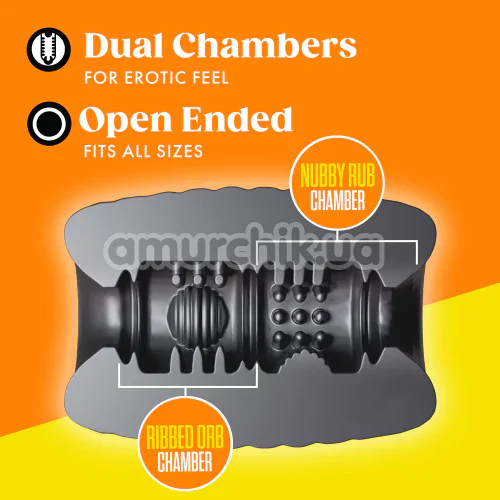 Мастурбатор Rize! Grasp, черный