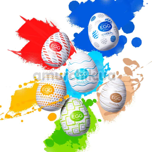 Набор из 3 мастурбаторов Tenga Egg Standard 3 Pack 1