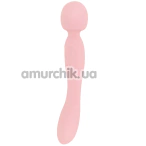 Універсальний вібромасажер Good Vibes Only Simi Double-Sided Wand, рожевий - Фото №1