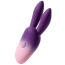Клиторальный вибратор Univibe Lune Rabbit Gentle Wave, розово-фиолетовый - Фото №3