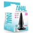 Анальна пробка Anal Adventures Easy Plug, чорна - Фото №4
