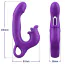 Вибратор для клитора и точки G Sweet Play G-Spot Vibrator With Clitoral Licking & Flapping A17, фиолетовый - Фото №15