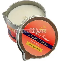 Массажная свеча Amor Vibratissimo Massage Candle Peach Grace - персик, 50 мл - Фото №1