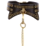 Ошейник с поводком Taboom Vogue Studded Collar and Leash, черный - Фото №6