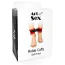 Фиксаторы для ног Art of Sex Ankle Cuffs Soft Touch, красно-черные - Фото №4