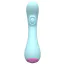 Вібратор для точки G з пульсацією Party Color Toys Tiki, бірюзовий - Фото №3