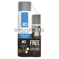 Набір лубрикантів System JO: JO H2O Original + JO Gelato White Chocolate Raspberry - Фото №1
