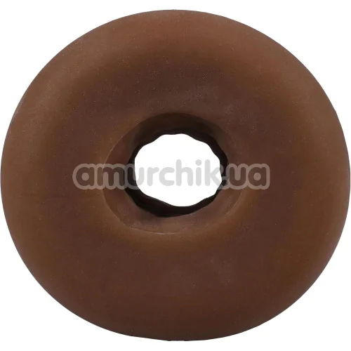 Набір для мінету Doc Johnson GoodHead Chocolate Donut Blowjob Set, 3 шт