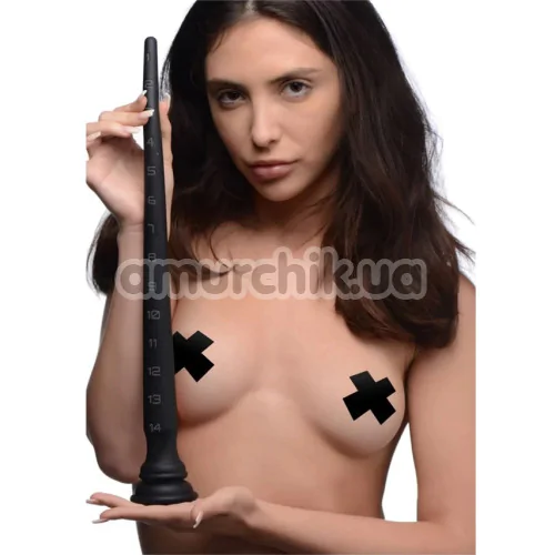 Анальна пробка Hosed Extreme Silicone Tapered Hose 15, чорна