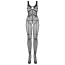 Комбинезон Obsessive Bodystocking N123, черный - Фото №5