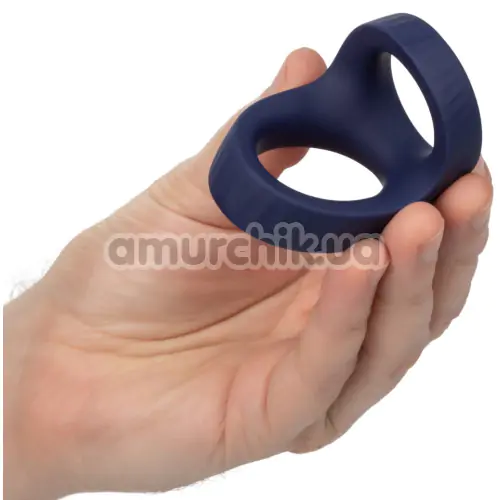 Эрекционное кольцо для члена Viceroy Max Dual Ring, синее