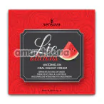 Крем для минета Sensuva Lic-O-Licious Throat Coating Oral Delight Cream Watermelon - арбуз, 6 мл - Фото №1