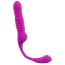 Вибратор клиторальный и для точки G с толчками Javida 3 Function Vibrator, розовый - Фото №6
