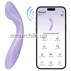 Вибратор для точки G с подогревом Svakom Margot, фиолетовый - Фото №1