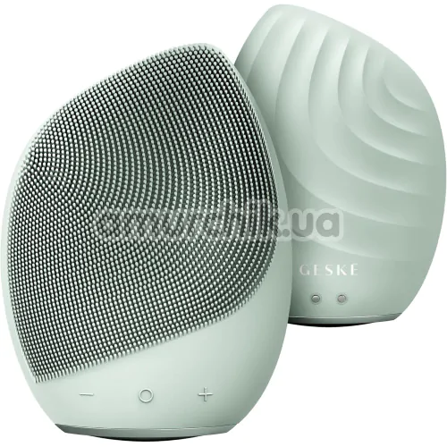 Ультразвуковая щетка для лица Geske Sonic Facial Brush 5 in 1, зеленая