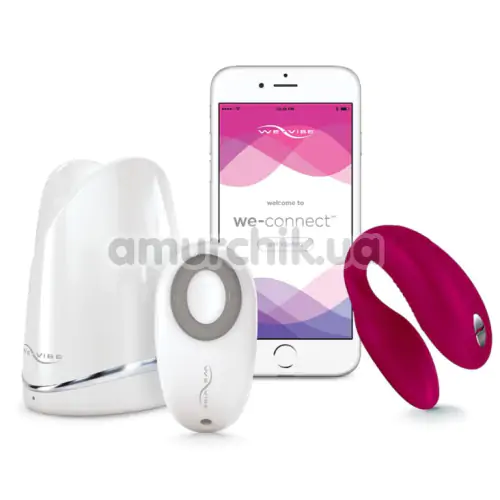 Вибратор We-Vibe Sync (ви вайб синк розовый) - Фото №1