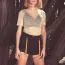 Гартеры Bijoux Indiscrets Maze Shorts Garter, коричневые - Фото №5