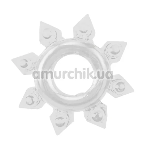 Набор из 4 эрекционных колец Get Lock Cock Rings Set, прозрачный
