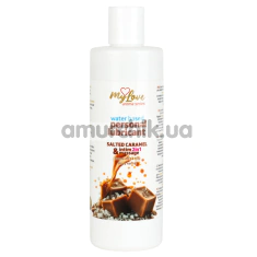 Масажний лубрикант MyLove Aroma Series Personal Lubricant 2in1 Salted Caramel - солона карамель, 300 мл - Фото №1