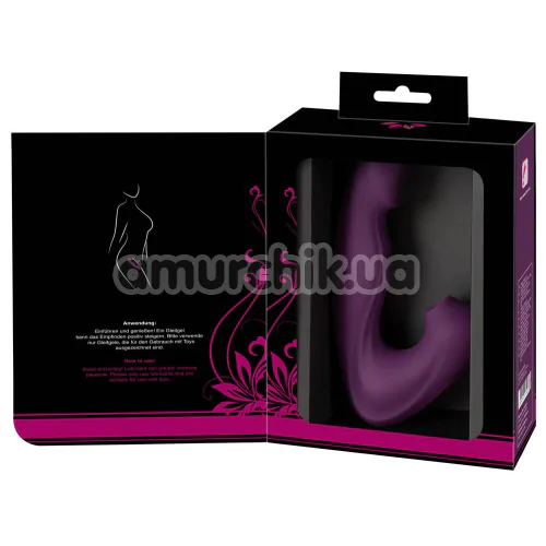 Вібратор з пульсацією Javida 4 Function Vibrator, фіолетовий