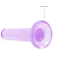 Фаллоимитатор Realrock Crystal Clear Dildo 5.3, фиолетовый - Фото №2