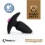 Набір з 2 анальних пробок з вібрацією FeelzToys FunkyButts, чорний - Фото №4