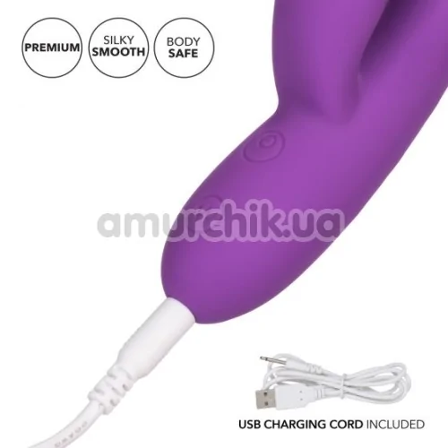 Вибратор Embrace Massaging G-tickler, фиолетовый