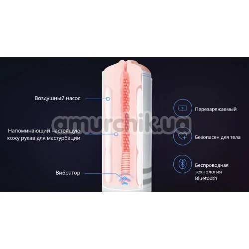 Мастурбатор Lovense Max, телесный