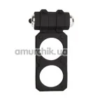 Виброкольцо Silicone Lovers Gear Figure 8 Enhancer, черное - Фото №1