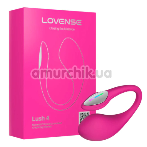 Віброяйце Lovense Lush 4, рожеве