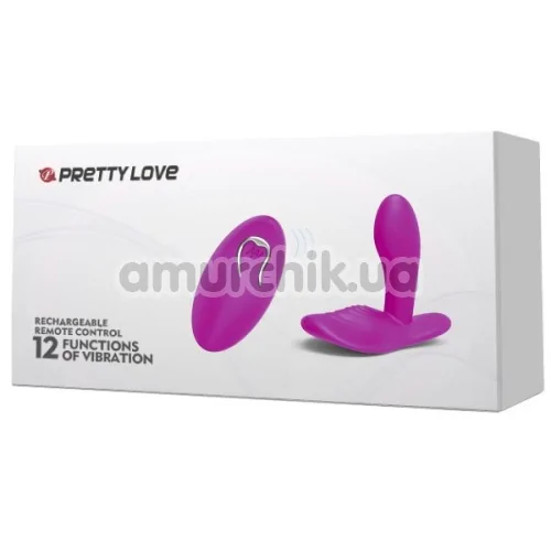 Вибростимулятор простаты Pretty Love Remote Control, фиолетовый