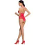 Боді Passion Free Your Senses Erotic Line BS088, червоне - Фото №4