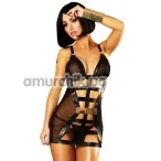 Комплект Lolitta Mirror Dress черный: комбинация + трусики-стринги - Фото №1